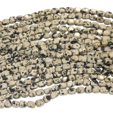 Dalmation Jasper Beads #1062