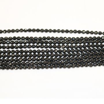 Faceted Onyx Beads #1178