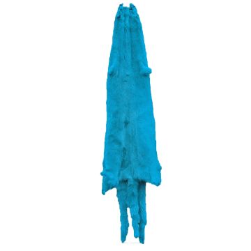  Mink Pelt - Cerulean Blue