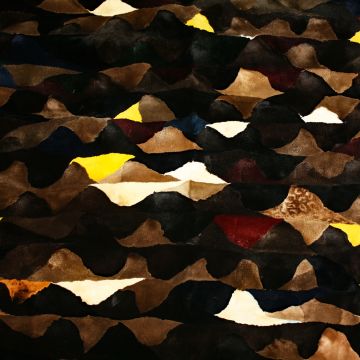 Sheared Mink Fur Blanket Plate - #2011