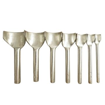 7pc Half Round Leather Punch