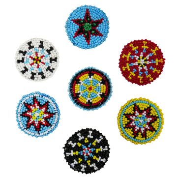 Beaded Rossettes - 1"