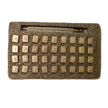 Alphabet Leather Stamps
