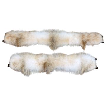 Alaskan Style Blonde Coyote Fur Ruff - 24 Or 30 Inches 