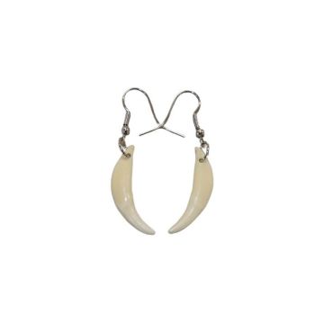 Fox Tooth Earrings E-24
