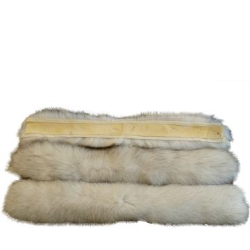 Blue Fox Fur Ruff/Trim 