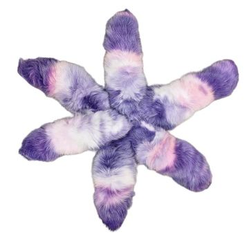 Shadow Fox Tail/Keychain - Dyed Unicorn