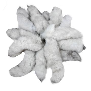 Blue Fox Tails/Keychains - Natural