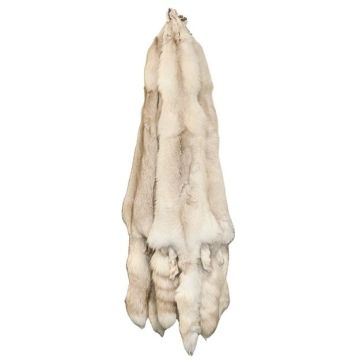 Premium Plus Label SAGA Royal Champagne Frost Fox Pelt 