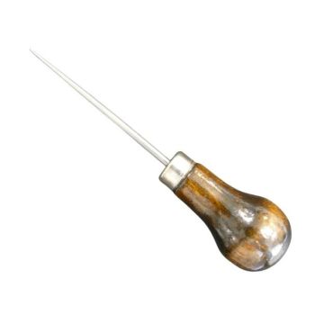 Leather Scratch Awl with Wooden Handle