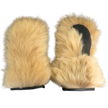 Grizzly Bear Fur Mittens