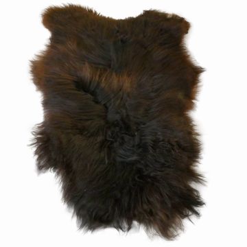 Icelandic Sheepskin Rug/Throw Brown