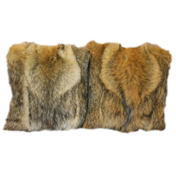 Coyote Fur Pillow 