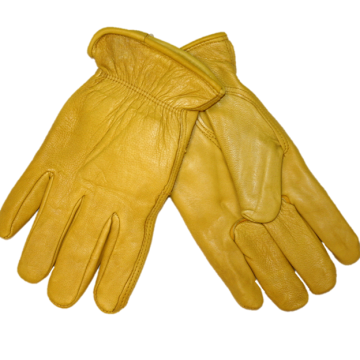 Men's Buckskin Insulated Gloves - Gold