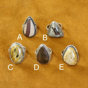 Variety Jasper Rings