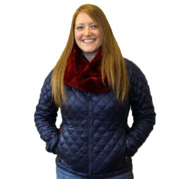 Sheared Beaver Fur Scarf - Infinity (#r11)