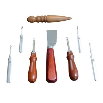 Leather Knife Set (8 pieces)