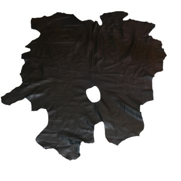 Cow Leather - "Deer-Touch" Black
