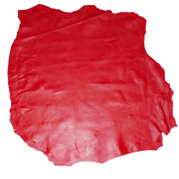First Quality Italian Lambskin - Red