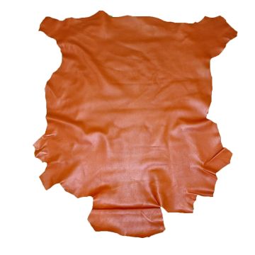 Second Quality Italian Lambskin - Cognac