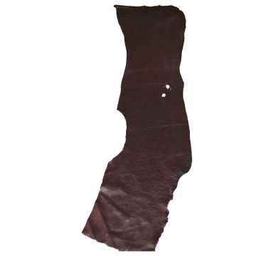 Second Quality Moose Leather - Nappa Top Grain (eggplant)