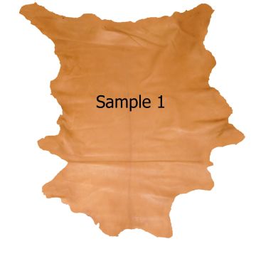 First Quality Buckskin Leather - Saddle (Various Dye Lots)