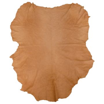 Reindeer Leather - Naked Top Grain - Rust