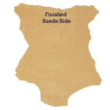 Reindeer Leather - Finished Suede (Palomino)