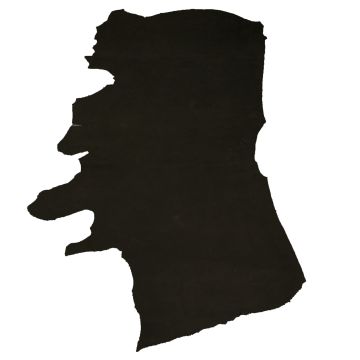 Premium Label Water-resistant Leather - Black Thunder