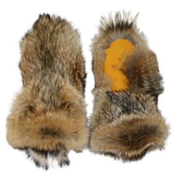 Coyote Fur Mittens