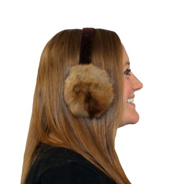 Muskrat Fur Ear Muffs