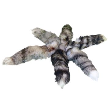 Natural Indigo Fox Tails Or Keychains