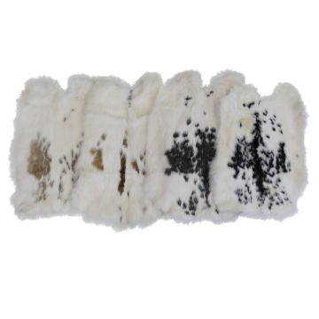 Premium Label Spotted Rabbit Hide