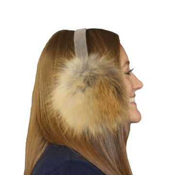 Red Fox Fur Ear Muffs