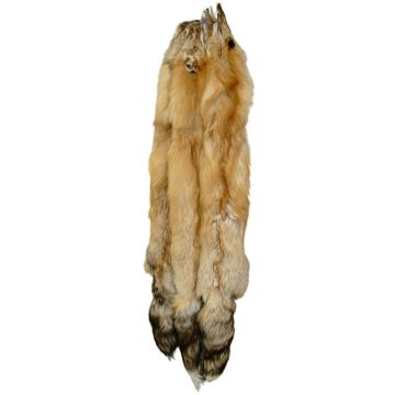 Premium Label Platinum SAGA Fire Gold Fox Fur Pelt 
