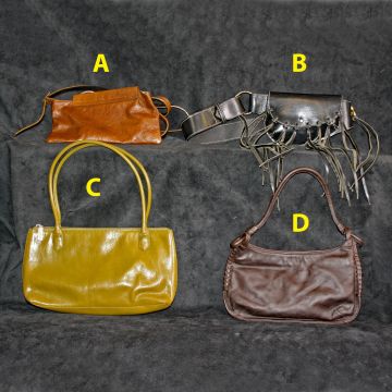 Avignon Leather Purses - Set 10