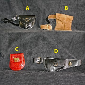 Avignon Leather Purses - Set 16