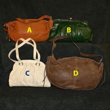 Avignon Leather Purses - Set 1