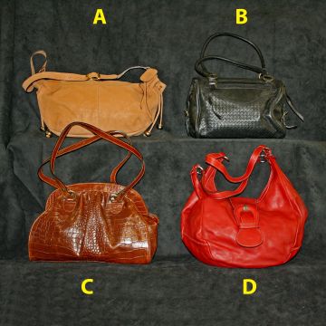 Avignon Leather Purses - Set20