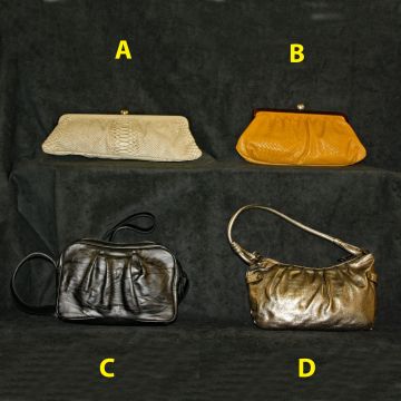 Avignon Leather Purses - Set30