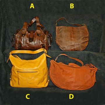 Avignon Leather Purses - Set36