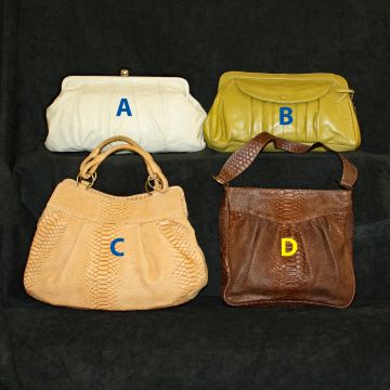 Avignon Leather Purses - Set 5
