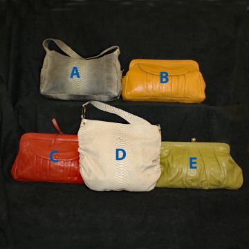 Avignon Leather Purses - Set 6