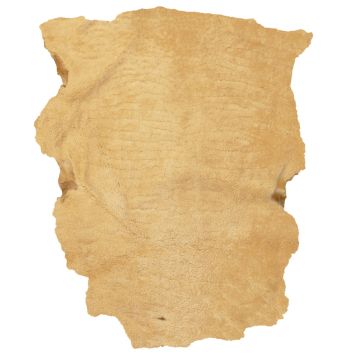 Golden Shearling - Rust Suede Back