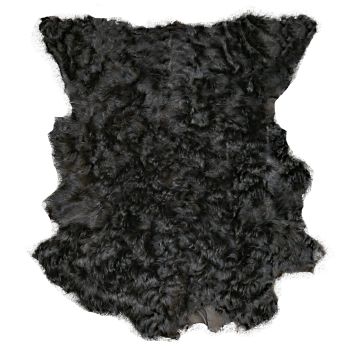 Second Quality Long-Hair Tuscan Lamb - Black Hair