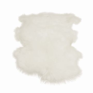 Icelandic Sheepskin Rug/Throw White
