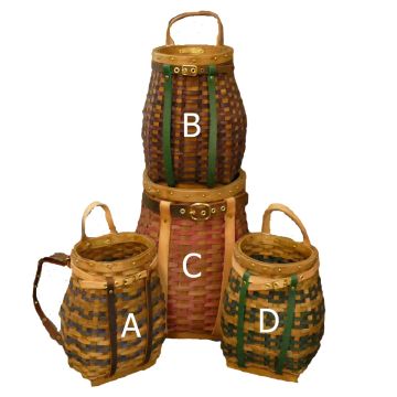 Ash Pack Basket - One Of A Kind (Size - SM, MD)