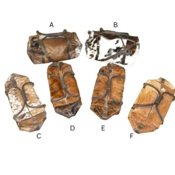 Genuine Cowhide Duffle Bag