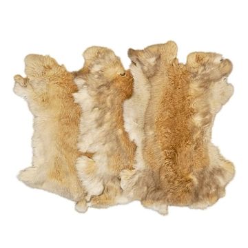 Rabbit Pelt - Tortoise  Shell