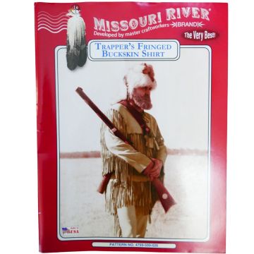 Trapper's Fringed Buckskin Shirt Pattern